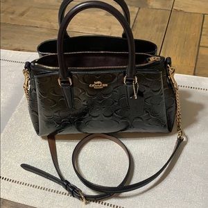 Coach Black and Gold Bag